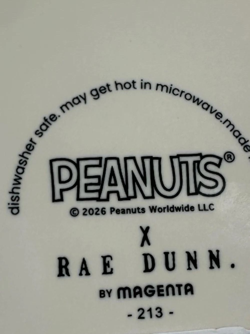 NEW Rae Dunn/Peanuts GO TEAM! SNOOPY Football Themed SPOON REST